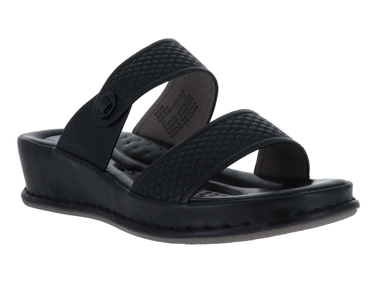 Sandalias ROZE Plataforma Negro para Mujer