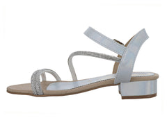 Sandalias Miroslava Plata para Niña