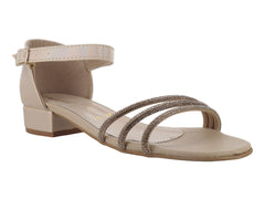 Sandalias Miroslava Platina para Niña