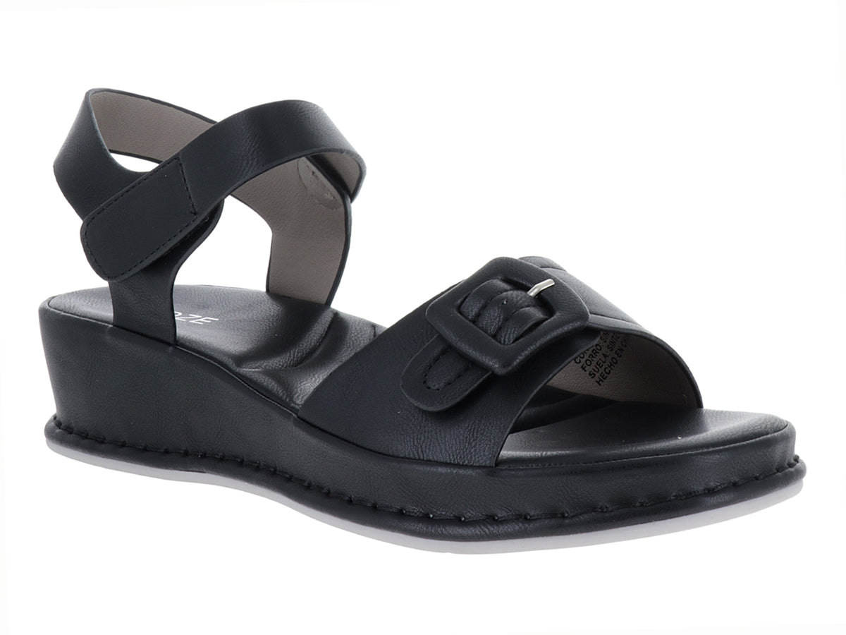 Sandalias Roze Plataforma Negro para Mujer