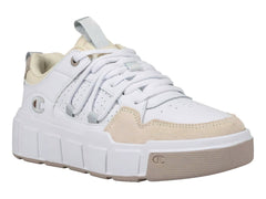 Tenis Champion Ventor Chic Blanco y Rosa para Mujer