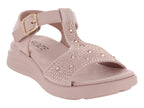 Sandalias Baizhen Roze 24P703 Para Niña