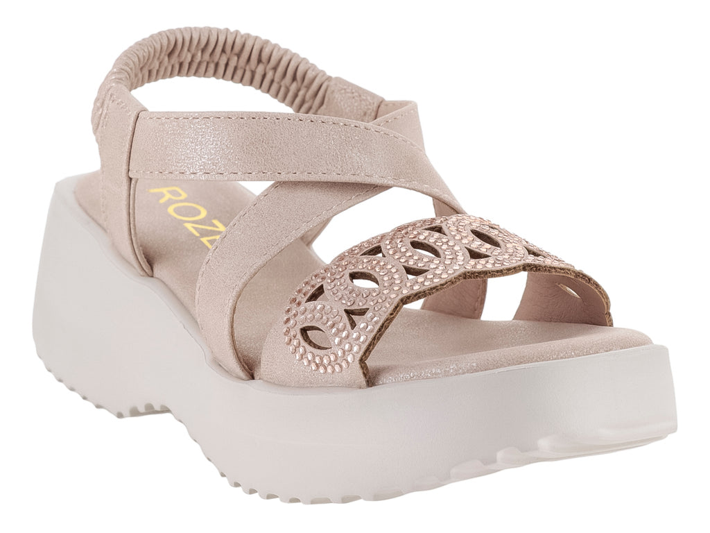 Sandalias Baizhen Roze 24P704 Para Niña