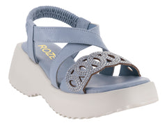 Sandalias ROZE Azul para Niña