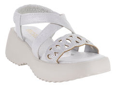 Sandalias ROZE Plata para Niña