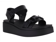 Sandalias Roze Plataforma Negro para Mujer