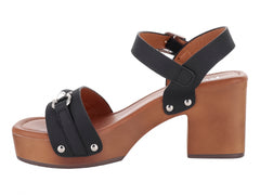 Sandalias ROZE Negro para Mujer