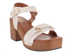 Sandalias ROZE Beige para Mujer