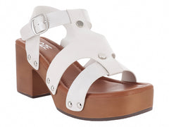 Sandalias ROZE Blancas de Plataforma para Mujer