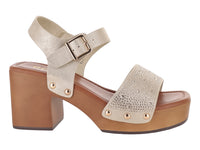 Sandalias Baizhen Roze 24P710 Para Mujer