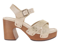 Sandalias Baizhen Roze 24P711 Para Mujer