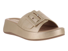 Sandalias ROZE Plataforma Dorado para Mujer