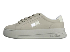 Tenis Tommy Hilfiger City Flatform Beige para Mujer