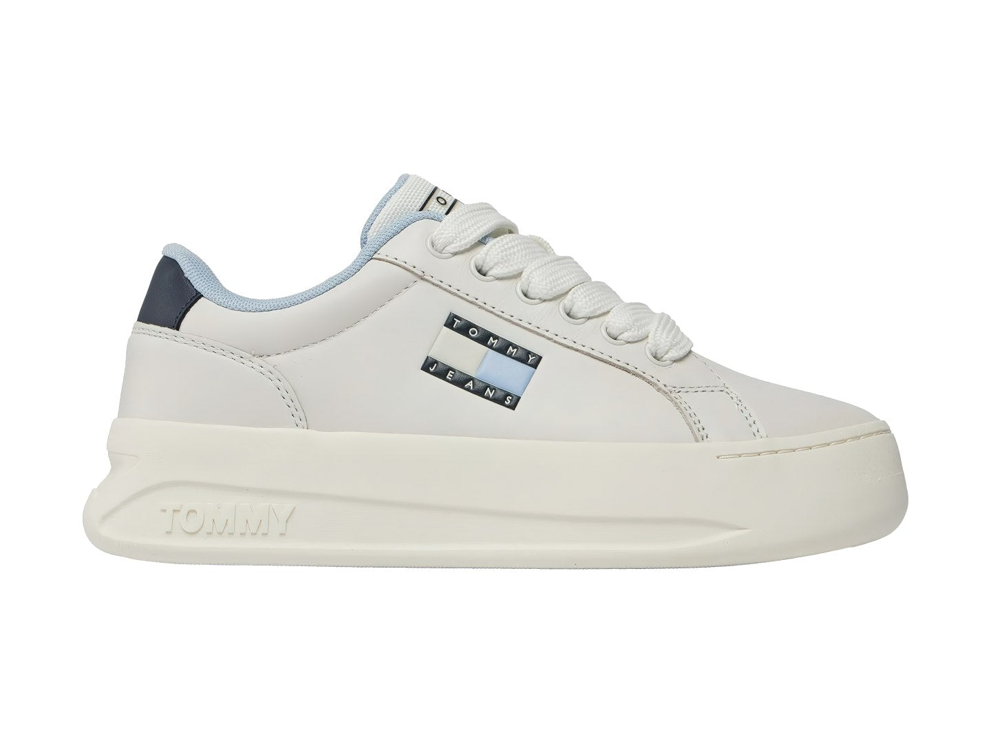 Tenis Tommy Hilfiger Tjw City Flatform N02500 Para Mujer