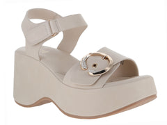 Sandalias Roze Beige para Mujer
