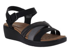 Sandalias ROZE Plataforma Negro para Mujer