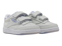 Tenis Reebok Club C 2V 2.0 Gris y Morado para Niño