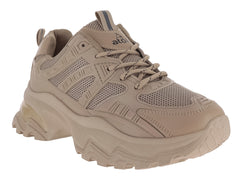 Tenis ATOK Chunky Color Khaki para Mujer