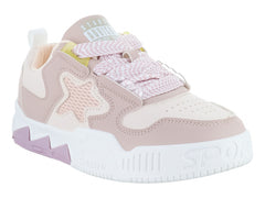 Tenis ZAEM Beige y Rosa para Mujer