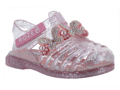 Sandalias Roze Glitter Pink para Niña