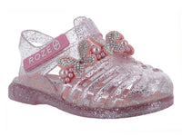 Sandalias Roze Glitter Pink para Niña