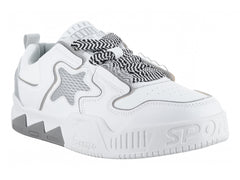 Tenis ZAEM Blanco y Gris para Hombre