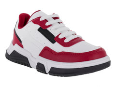 Tenis New Boys Rojo, Blanco y Negro para Niño