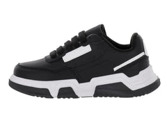 Tenis New Boys Negro con Blanco para Niño