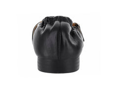 Zapatos Planos Roze Negro para Mujer