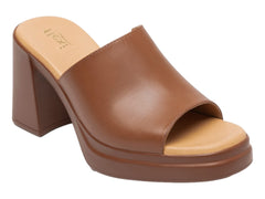 Sandalias de Plataforma Flexi Color Tan para Mujer