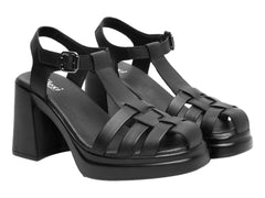 Sandalias Flexi Negro para Mujer