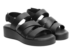 Sandalias Flexi Negro para Mujer