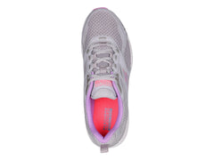 Tenis Skechers Go Run Consistent Gris y Lavanda para Mujer