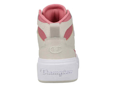 Tenis Champion Drome Ventor Hi Beige y Rosa para Niña