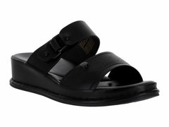 Sandalias Roze Negras de Plataforma para Mujer