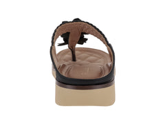 Sandalias ROZE Negro y Beige para Mujer