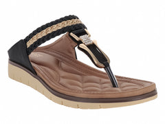 Sandalias ROZE Negro para Mujer