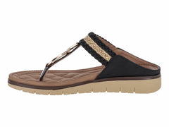 Sandalias ROZE Negro para Mujer