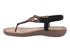 Sandalias ROZE Negro para Mujer