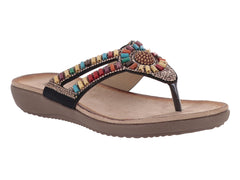 Sandalias ROZE Negro para Mujer