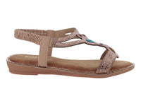 Sandalias Harley Roze 24P572 Para Mujer