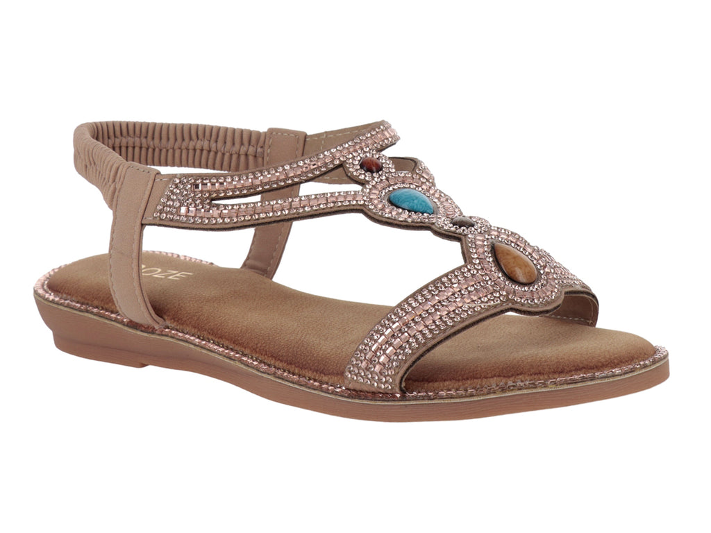 Sandalias Harley Roze 24P572 Para Mujer