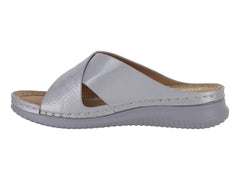 Sandalias ROZE Plateadas para Mujer