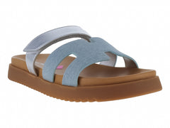 Sandalias Steve Madden Jmaxi Lt Denim Azul para Niña