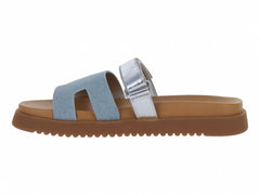 Sandalias Steve Madden Jmaxi Lt Denim Azul para Niña