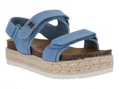 Sandalias Steve Madden Denim Azul para Niña