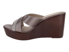 Sandalias Paulie Plataforma Color Plomo para Mujer