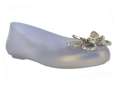 Zapatos Planos Melissa Blanco para Mujer