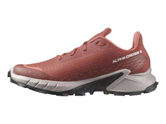 Tenis Salomon Alphacross 5 Rojo Terracota para Mujer