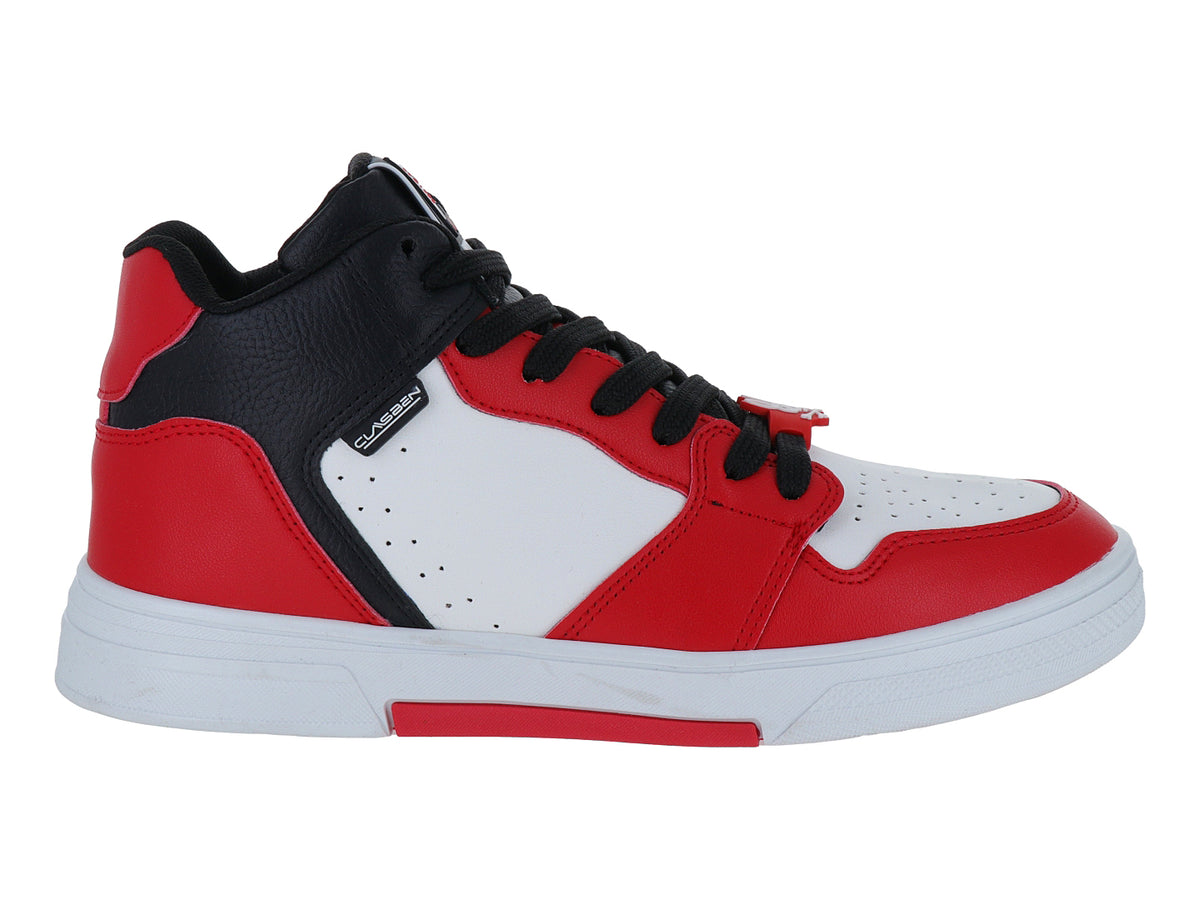 Tenis Clasben Rojo Blanco Caballero Bufalo Para Hombre